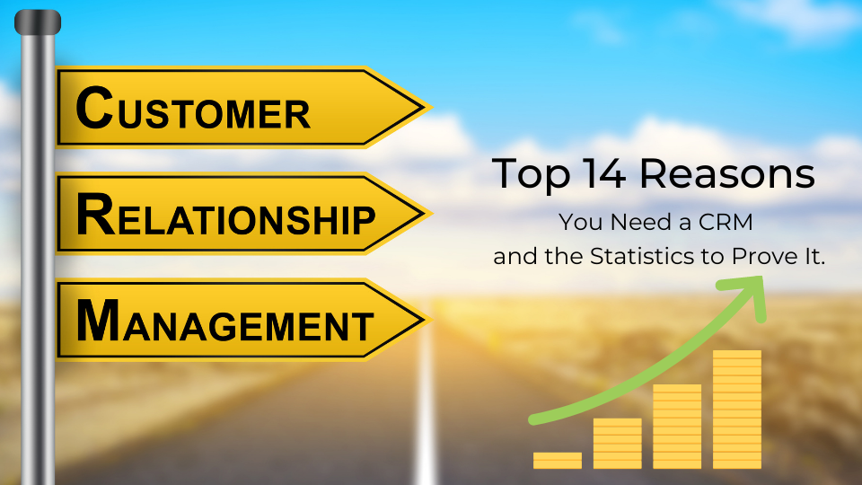 Read more about the article Top 14 Reasons You Need a CRM and the Statistics to Prove It.